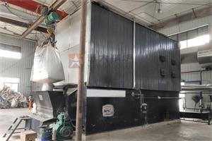 安徽銅陵YLW型4200KW生物質導熱油鍋爐項目